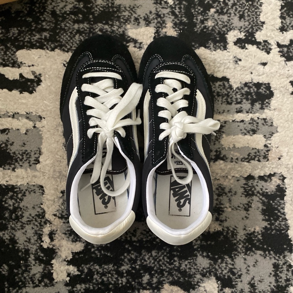Vans Classic Black and White Shoes